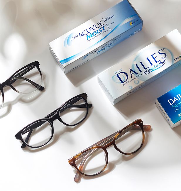 Are glasses and contact lens prescriptions the same?
