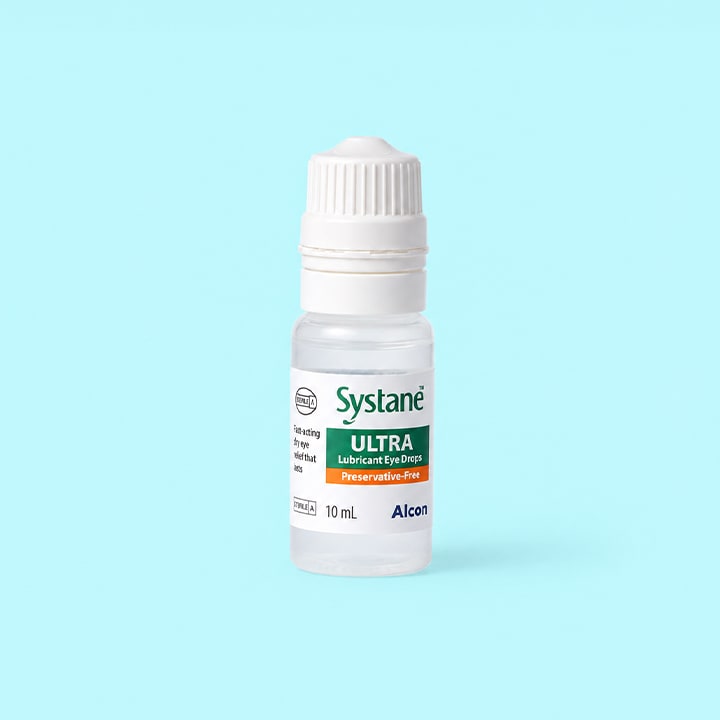 Bottle of Hycosan Original preservative-free eye drops